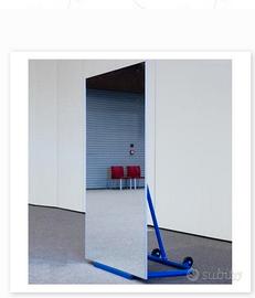 specchi danza trasportabili con ruote