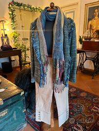 Pantaloni foare firmati Angelo Marani tg42