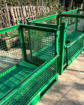 Lotto 3 ceste  Metalliche TOVOTEC