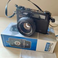 Yashica Electro 35 GT e flash Starblitz 3100 BT