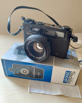 Yashica Electro 35 GT e flash Starblitz 3100 BT