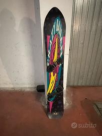 Vecchia tavola da Snowboard