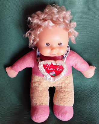 Bambola vintage I Love You