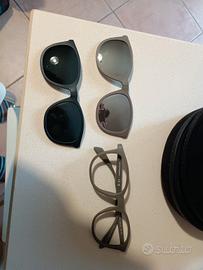 Occhiali vista con clip Sole ARMANI
