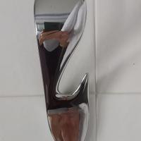 Accessori bagno acciaio cromato