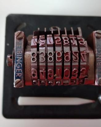 NUMERATORI MACCHINA OFFSET DA STAMPA GTO