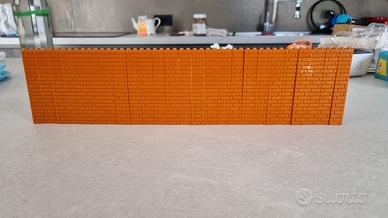250 Mattoncini LEGO 1x2 muratura dark orange