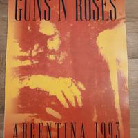 poster Guns N Roses Rock Anni 70 80 90 Formato A3 