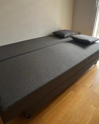 Divano letto Ikea con contenitore