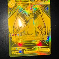 Carta Pokémon mega Charizard y ex gold ascesa eroi