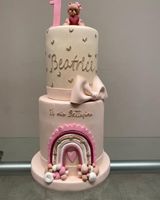 Torta scenografica per compleanno e battesimo