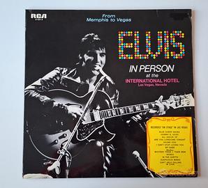 Elvis doppio live - stampa tedesca non comune