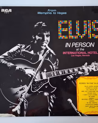 Elvis doppio live - stampa tedesca non comune