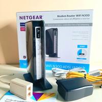 Modem router WiFi Netgear N300 wireless