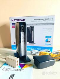 Modem router WiFi Netgear N300 wireless