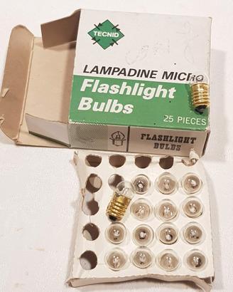 Lampadine micro luce calda ts 12 25°.12v tecnid