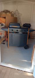barbecue a gas