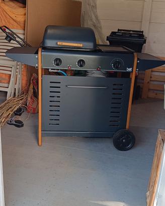 barbecue a gas
