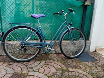 bicicletta donna  Decathlon Elops  seminuova 