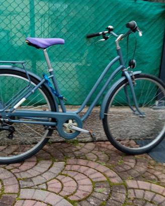 bicicletta donna  Decathlon Elops  seminuova 