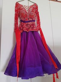 vestito ballerina danze standard 