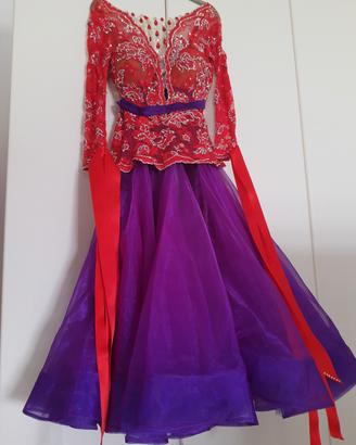 vestito ballerina danze standard 