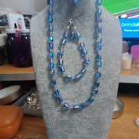 Collana 50 cm e bracciale 