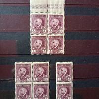 marche da bollo 1939 africa italiana 47 pezzi nuov