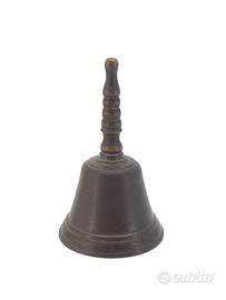 Antica Campana a Mano in Bronzo 800 Campanello