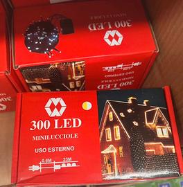 Luci di Natale 300 led tanti colori disponibili