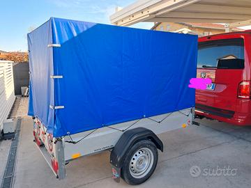 Rimorchio auto (2.05×1.08)m centinato