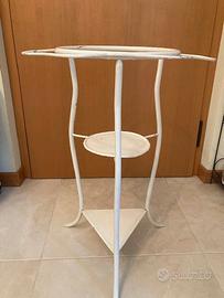 Vecchio porta catino salviette e brocca