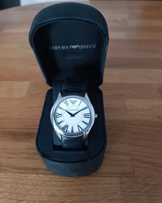 orologio al quarzo ultra slim Emporio Armani