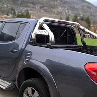 Mitsubishi L200 2005>2015 Roll Bar Inox con stop