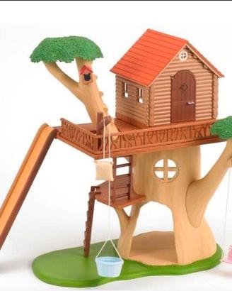 Sylvanian families casa sull'albero