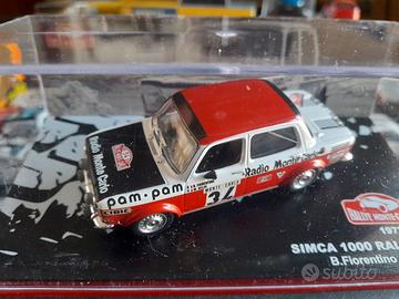 Simca Wrc Modellino Scala 1/43