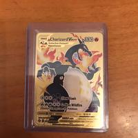 Carta Pokemon Charizard VMAX MetalGold SV107/SV122