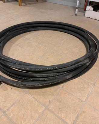 25 mt Tubo in gomma nero x acqua 20 bar