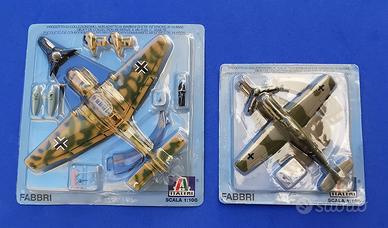 Fabbri Italeri Bf-109 E+Ju-87 Stuka NUOVI BLISTER