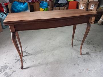 Antica consolle/tavolo legno massello restaurato