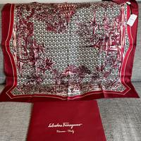Foulard Salvatore Ferragamo NUOVO, originale