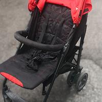 Foppapedretti Hurrà Passeggino,colore Rosso e nero