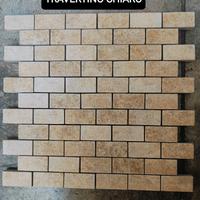 FOGLI MOSAICO GRES PORCELLANATO 