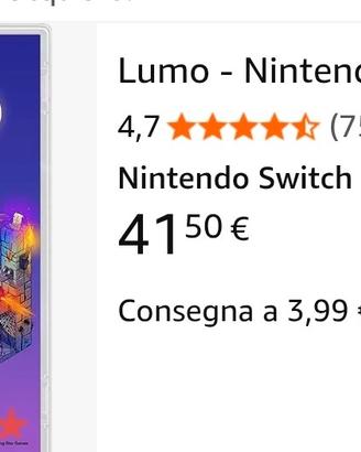 lumo per switch 