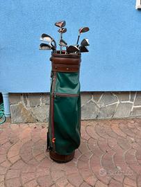 Set da golf PING+TaylorMade Burner+sacca retrò