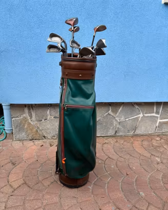 Set da golf PING+TaylorMade Burner+sacca retrò