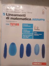 lineamenti di matematica. azzurro