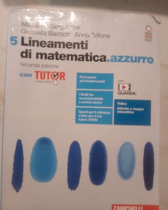 lineamenti di matematica. azzurro