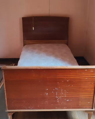Letto singolo mobile antico n. 2 pezzi