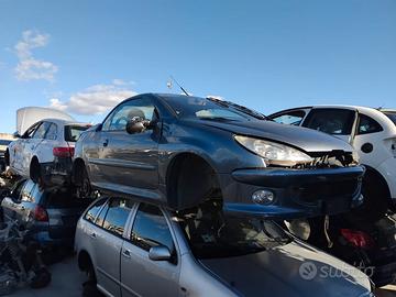 PER uso RICAMBI PEUGEOT 206 CABRIO